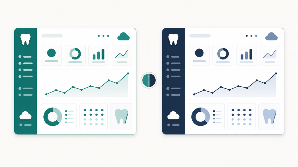 Dentrix Ascend versus Denticon dental software comparison